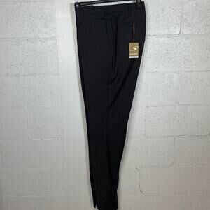 Santorelli Roma Wool Stretch Comfort Pant, charcoal 38L $355